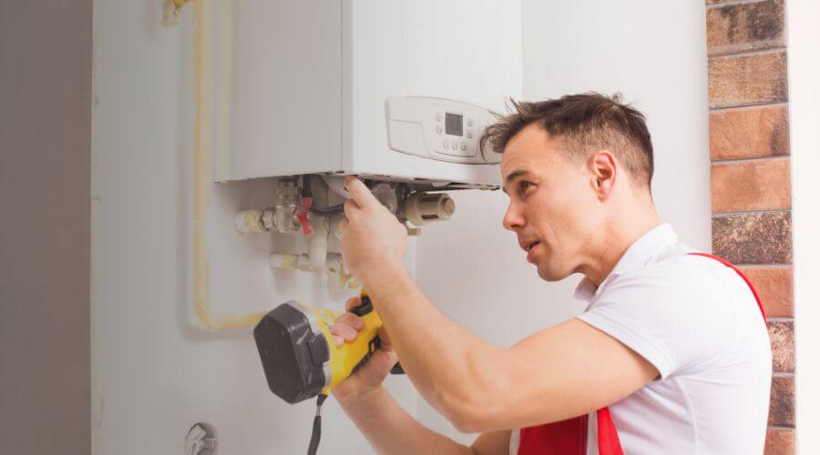 Local tankless water heater installation in Mauckport, IN